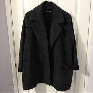 Monki Charcoal Gray Coat